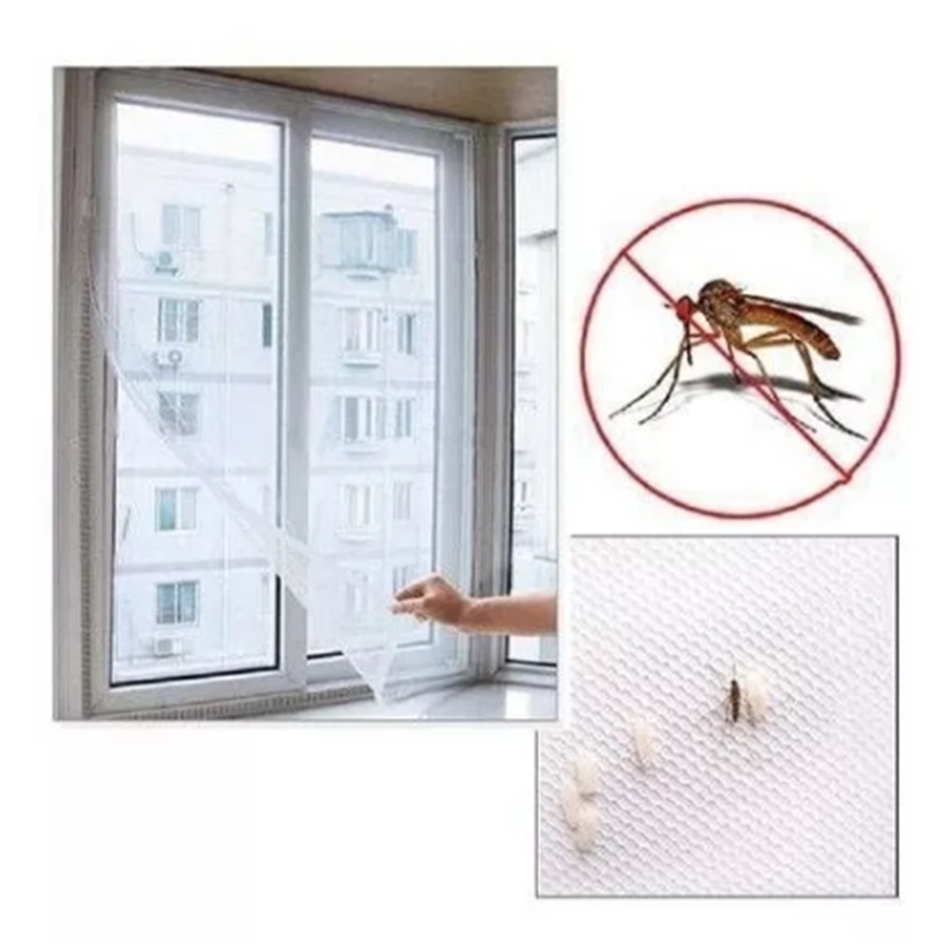 Tela Anti Inseto 130x150cm Janela Mosquiteiro Mosquito