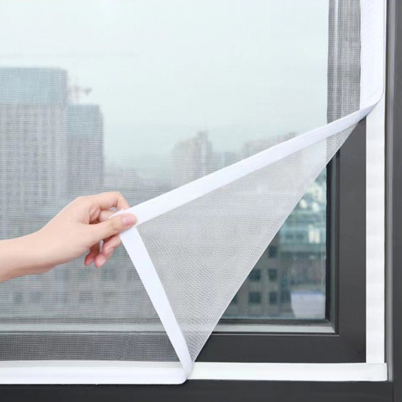Anti-inseto Mosquiteiro Tela Para Janela Com Velcro Contra, Mosquito Pernilongo Mosqueteira Inseto