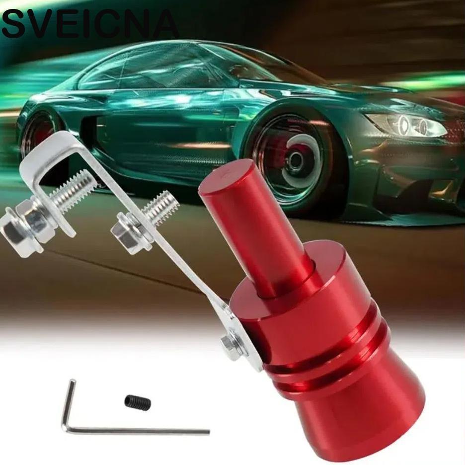 Simulador De Som SVEICNA , Turbomuffler De Carro De Tubo De Escape Tamanho XL , Apito Turbo Modificado