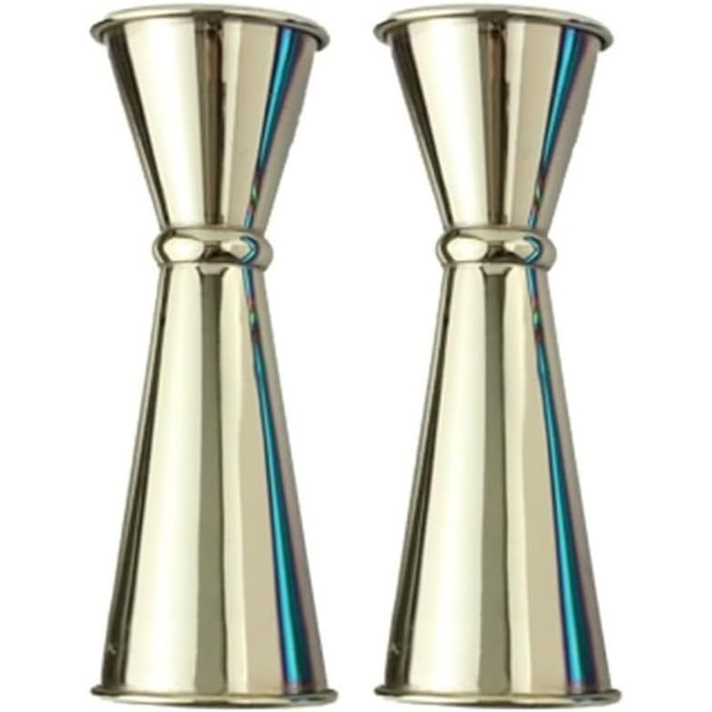 oz & 2oz Measured Markings, 304 Stainless Steel, Food-Grade Cocktail Measuring Tool for Professional & Home Bars
