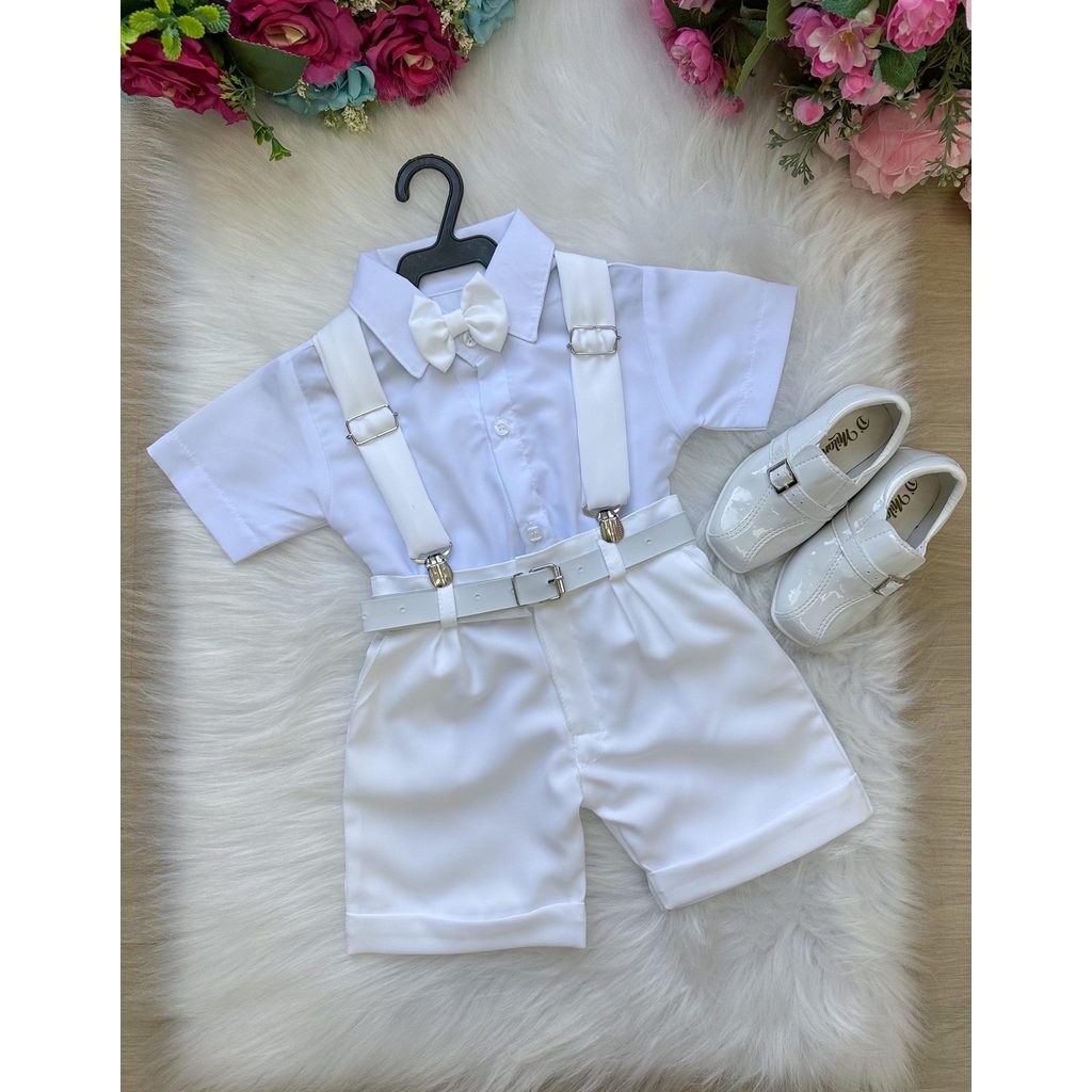 Conjunto Charmoso Miss Cherry Meninos Social Shorts Ravi Bra