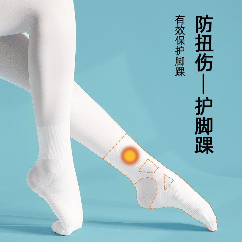 Primavera outono estilo dança meia-calça Anti-entorse prática meia-calça meias de dança das crianças meias de veludo bra