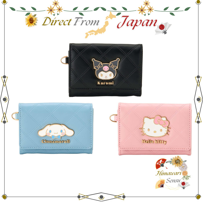 Capa Para Cartão Sanrio Com Janela Transparente Kuromi Cinnamoroll Hello Kitty À Prova De Direto Do Japão
