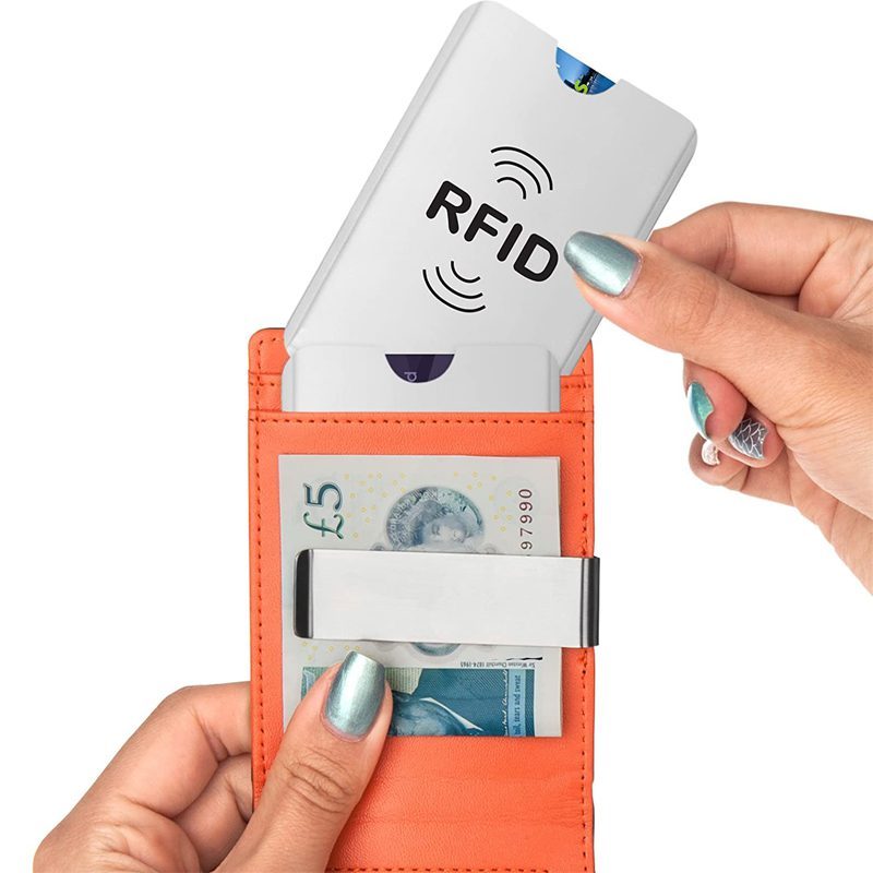 Capinha Porta Cartão RFID Anti Furto Proteção Aproximação Contactless Cartão de Crédito – Kit 10 20 50