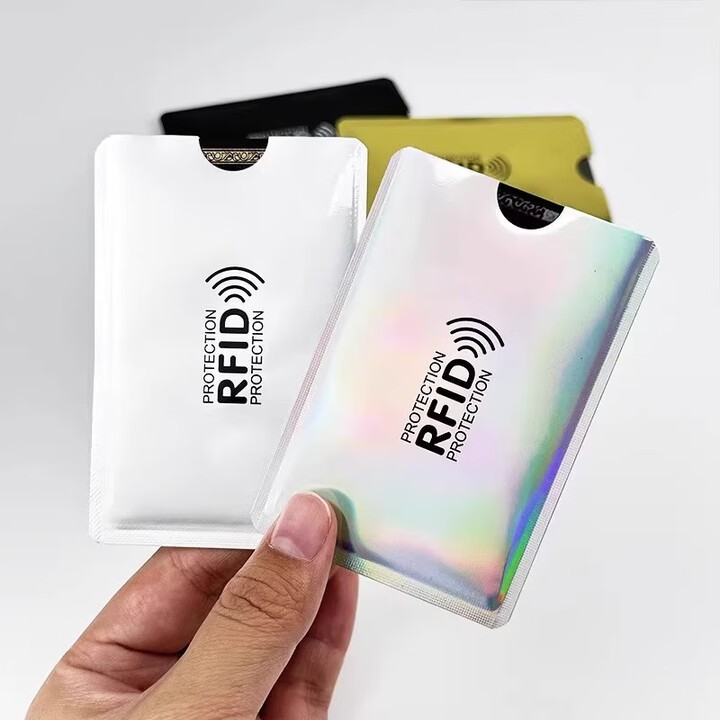Kit 10 Porta Cartão Anti-furto RFID Capinha Capa com Proteção Aproximação Contactless