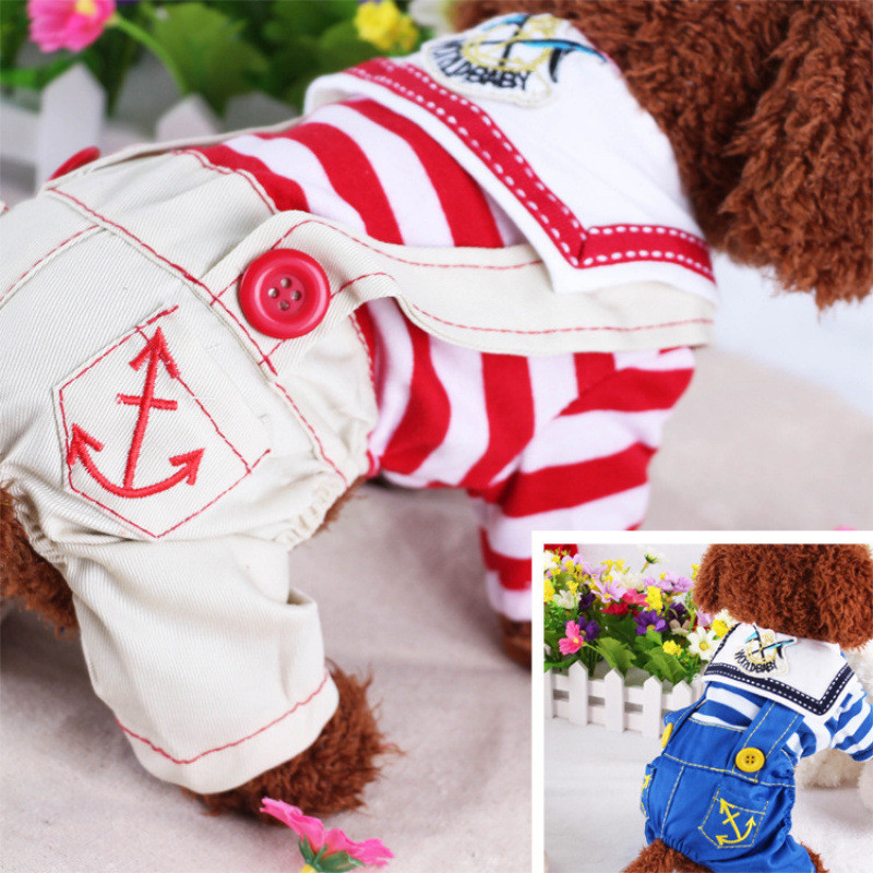 Roupas para cães Roupas para animais de estimação de quatro patas Teddy Dog Poodle Bichon's Puppy Summer