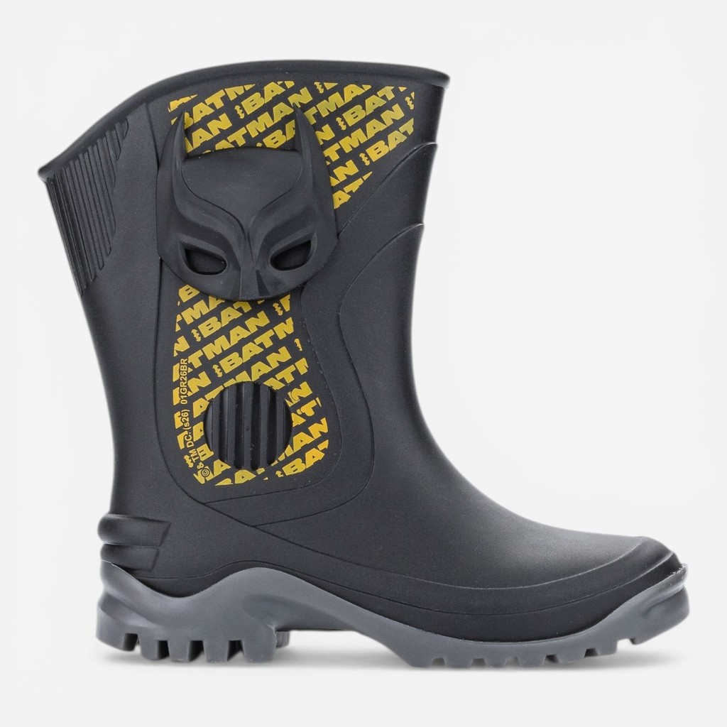 Bota Infantil Cinza Liga da Justiça Faster Grendene Kids