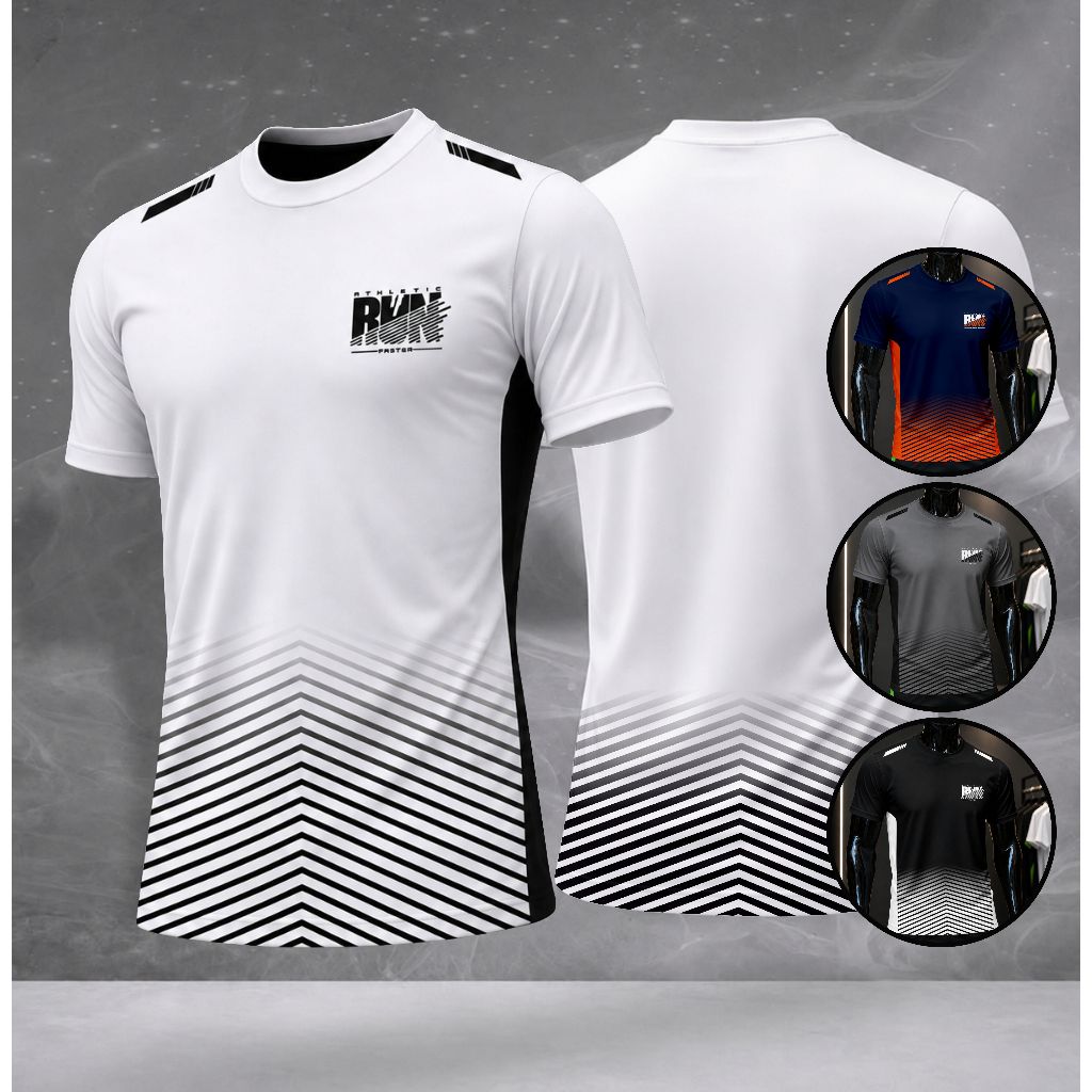 Camisa Dry Fit Esportiva Com Proteção UV Academia Corrida - Run Faster