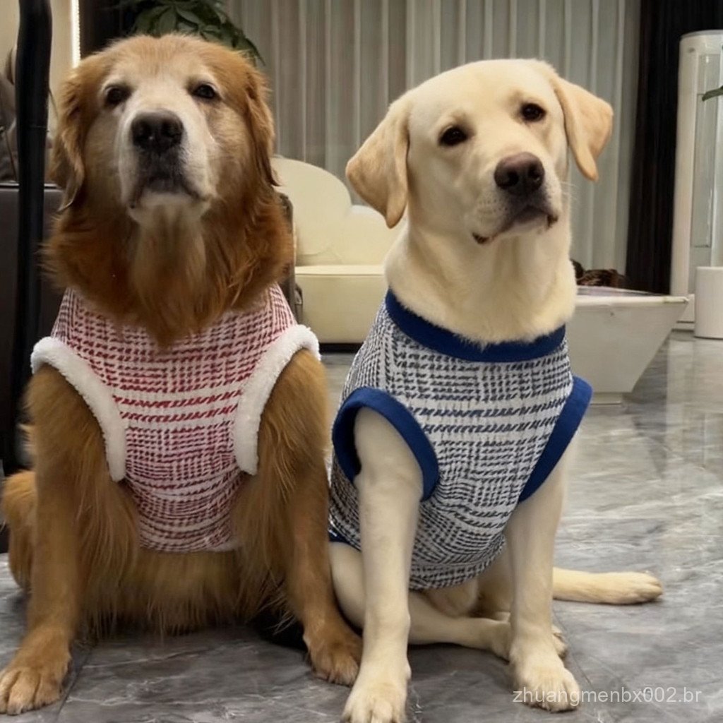 Roupas de lã quentes e espessas para cães pequenos e grandes, Huskies, Samoiedos, animais de estimação de porte médio e