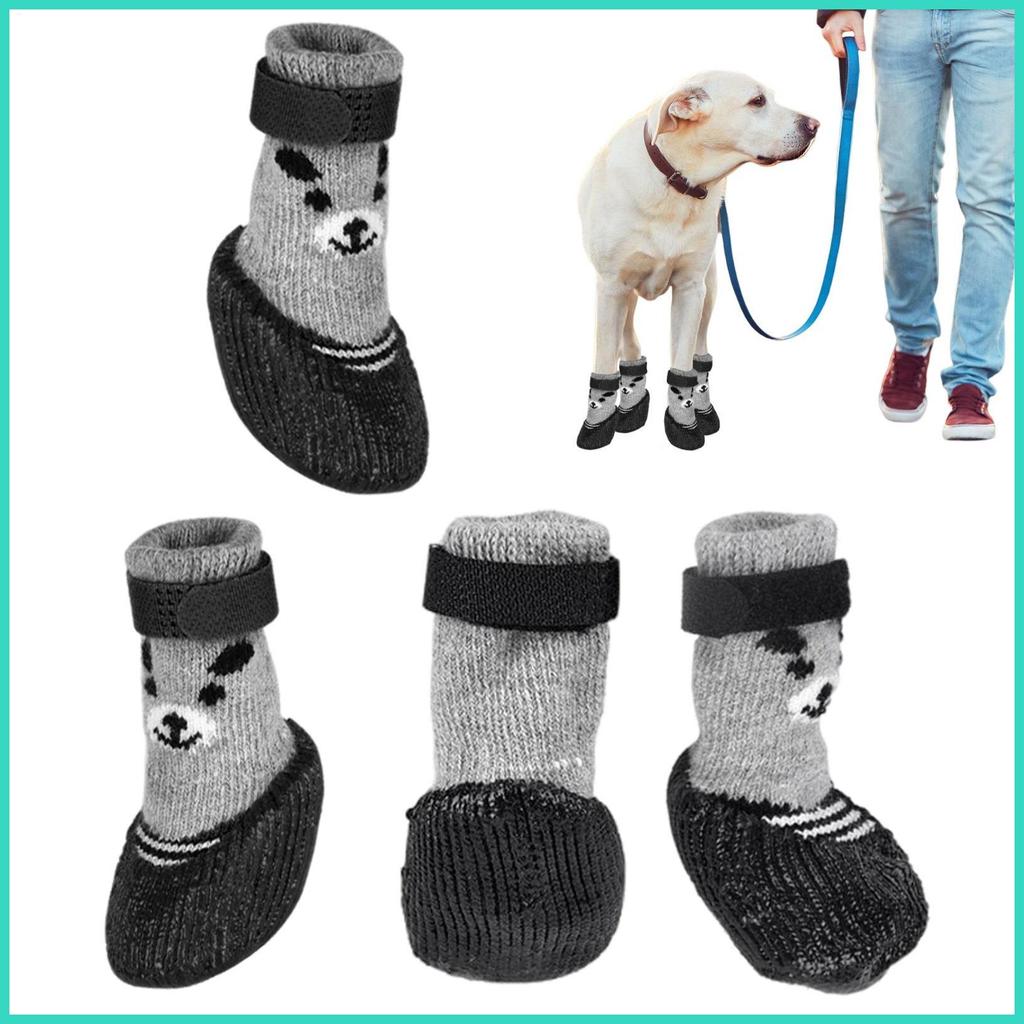 Botas Impermeáveis Para Cães , Respiráveis Com Alça Ajustável , Capa Antiderrapante , Grande , Médio E Pequeno Quente ni