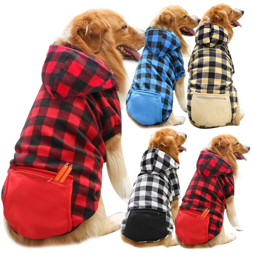Moletom Com Capuz Roupa De Cachorro Casacos De Inverno Para Cães Chihuahua Golden Retriever Jaquetas