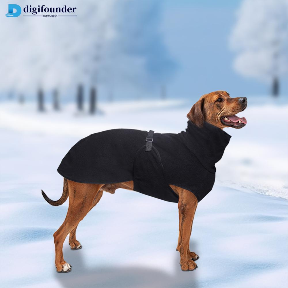DIGIFOUNDER Inverno Quente Colete Para Cães De Estimação Jaqueta Casaco À Prova De Frio Roupas Pequenos Médios Grandes G