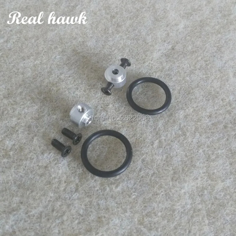 4 Pçs/Lote 3mm/3.17mm RC Prop Hélice Protetor Saver Inclui Elástico O-ring