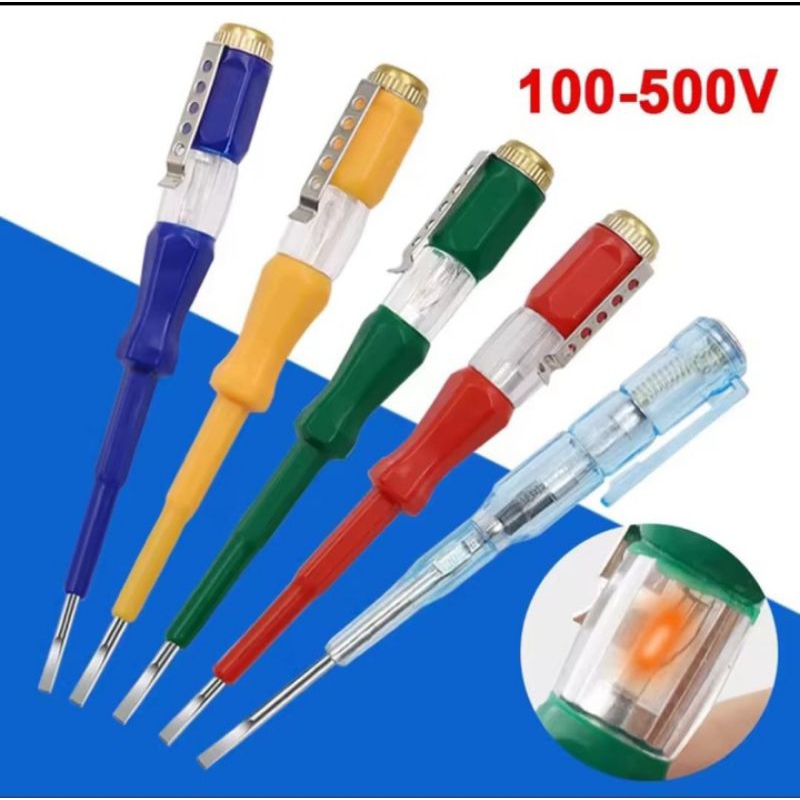 KIT 2 Chave Teste Isolada  de Energia Elétrica em Fios, Tomadas, Polaridades 110V a 250V .