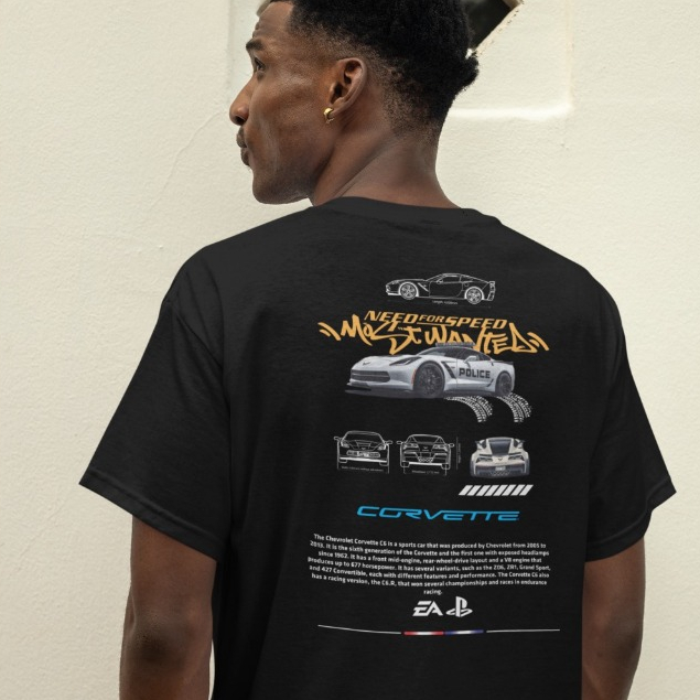 Camiseta Masculina Estampada Need For Speed 100% Algodão