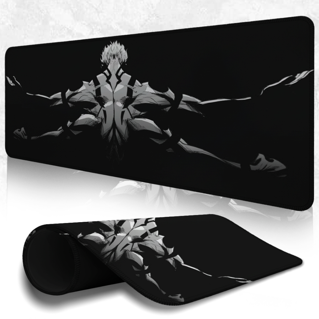 Mouse Pad Speed Gamer Confortavel Liso Sem Relevos Com Bordas Costuradas E Base Antiderrapante De Anime 100% Exclusiva