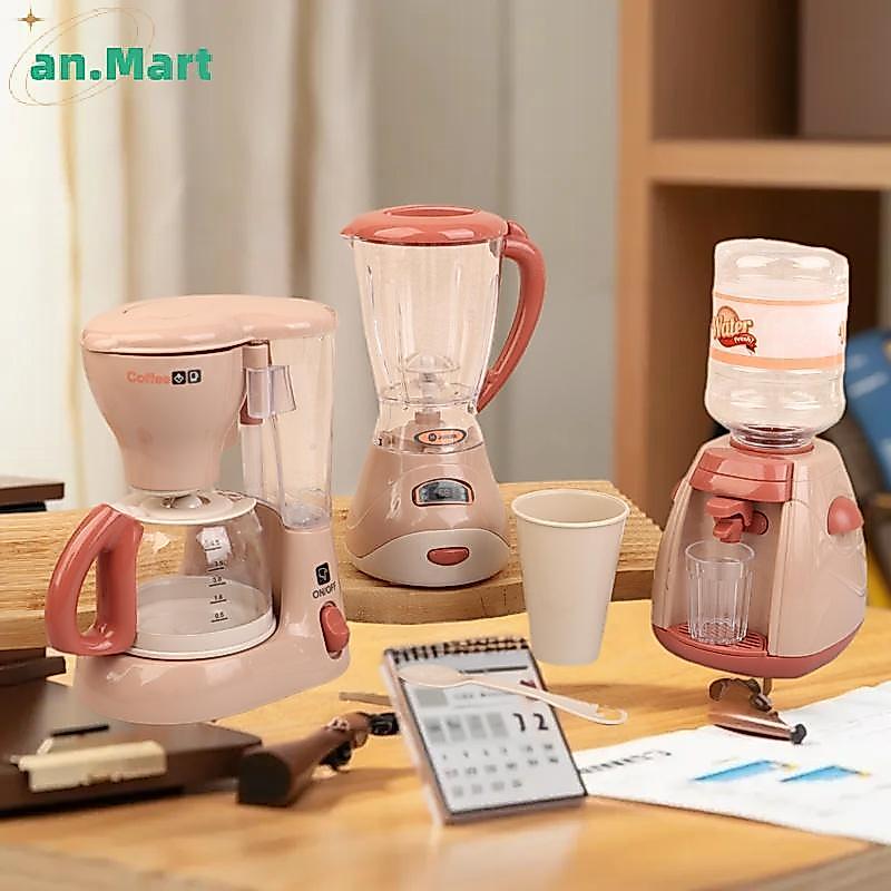 JTN Jogar Casa Brinquedo Máquina De Lavar Roupa Aspirador Café Torradeira Mini Eletrodomésticos Brinquedos Bonitos Crian