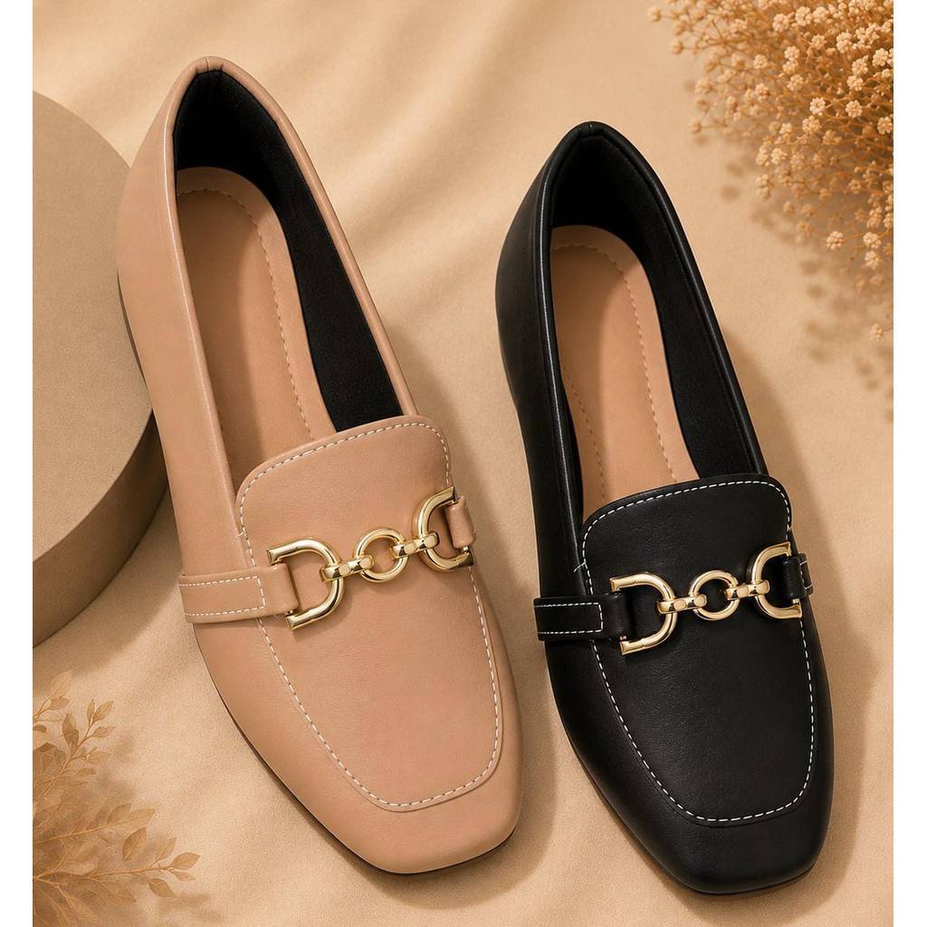 Kit 2x Sapatilha Feminina Mocassim com Fivela - Confort