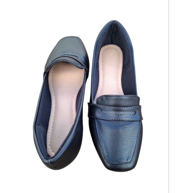 sapatilha mocassin quadrado confort flex