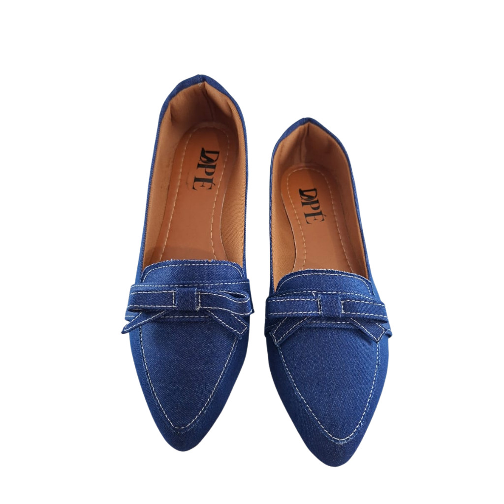 Sapatilha Dpé Miami Jeans | Palmilha Confort