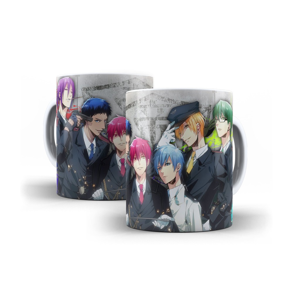 Caneca Branca De Cerâmica Kuroko's Basketball Anime Mod 08