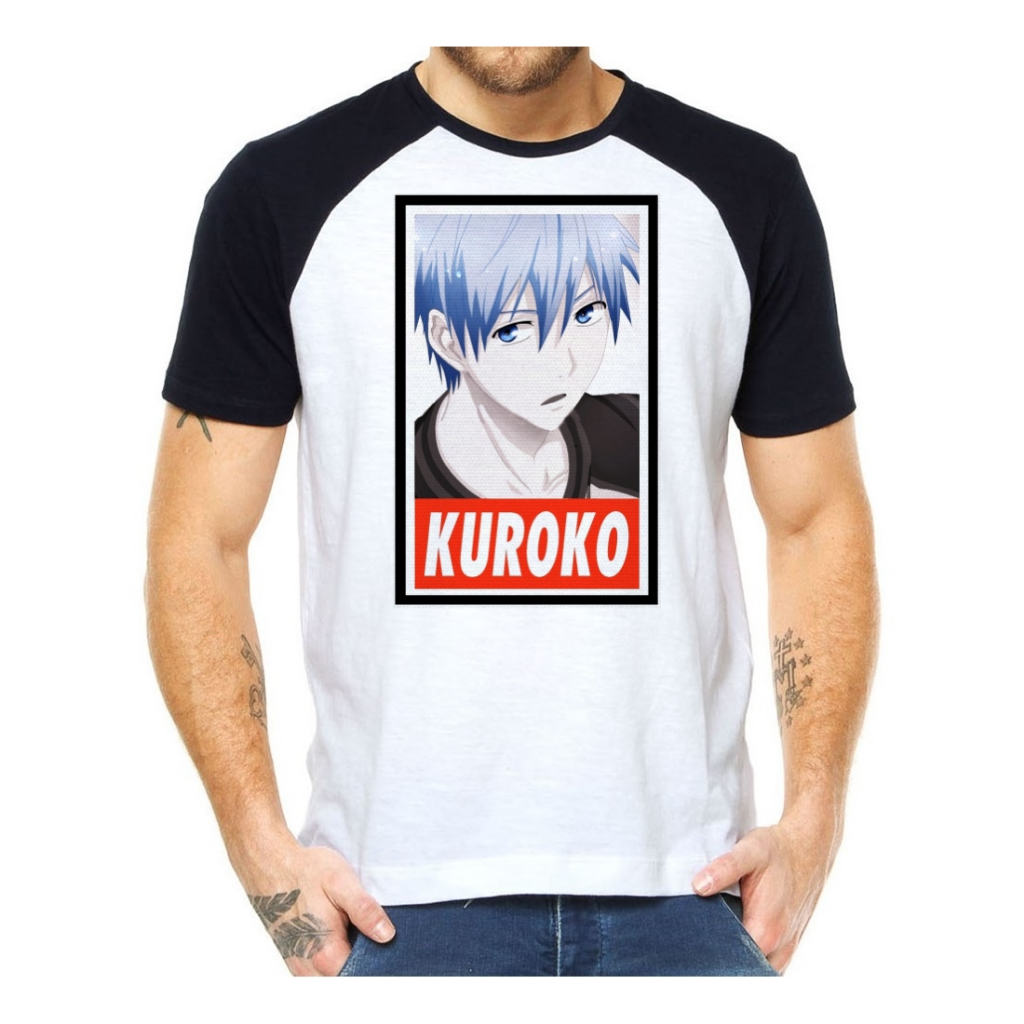 Camiseta camisa Kuroko No Basket Aomine Akashi Kagami Anime filme basquete nerd