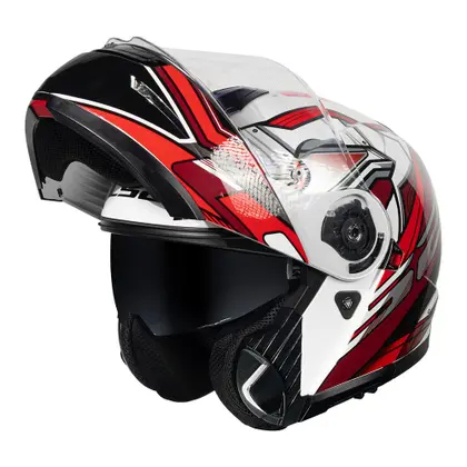 Ls2 Capacete Strobe Ii Ff908 Xdron Red