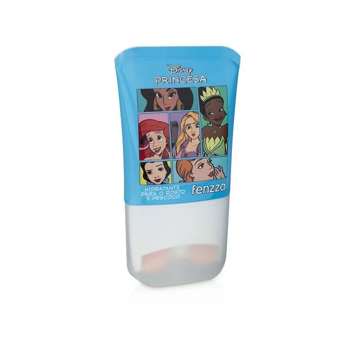 Hidratante P/ Posto e Pescoço Skin Care Princesas Disney Fenzza  LENÇO DEMAQUILANTE BRINDE