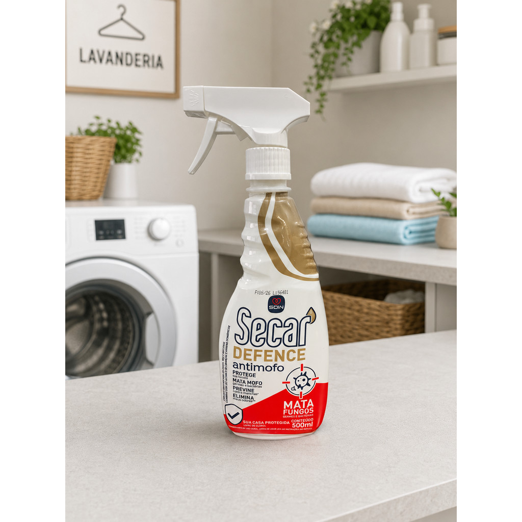 Anti Mofo Secar Defence Spray 500ml Limpa Mofo