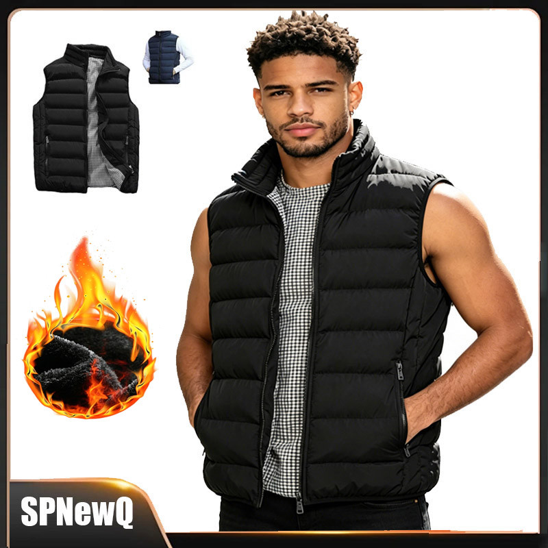 Colete Masculino Country Puffer Bomber Bobojaco Fofinho Casual Confortável Frio Inverno Macio