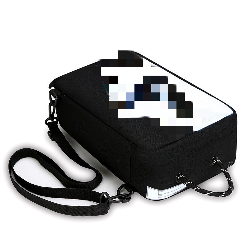 Sapatos de armazenamento de armazenamento mochila portátil chanfrada bolsa de ombro de grande capacidade