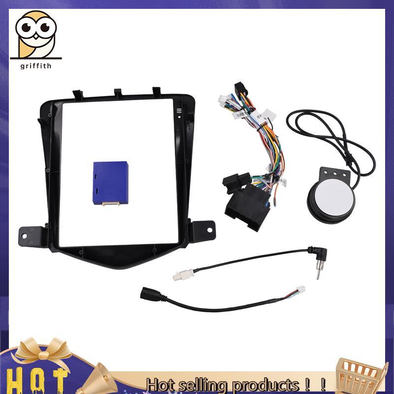 Quadro Do Painel Multimídia Carro Debrs1 Para Cruze J300 2009-2014 Chicote De Fios Estéreo Android De 9 Polegadas