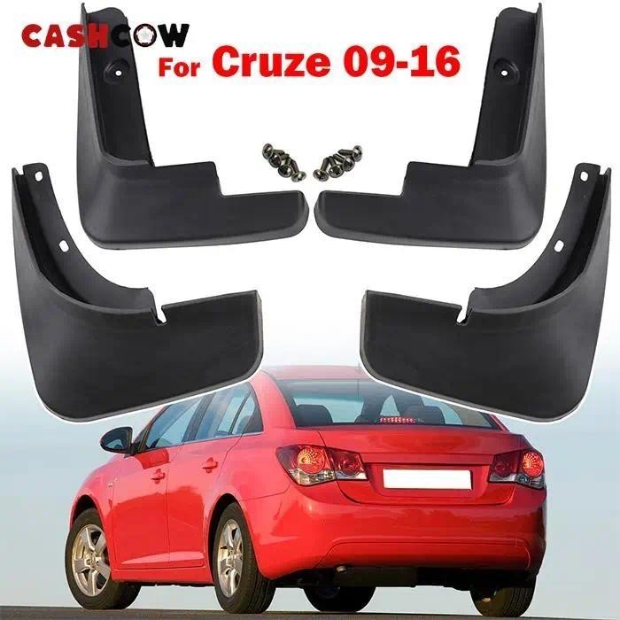 CASHCOW 4 Peças De Abas De Lama Para Chevrolet Holden Cruze Sedan Hatch J300 2009-2016 Guarda-Lamas Contra Respingos 201