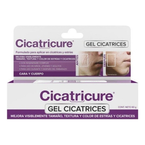 Cicatricure Gel Para Cicatrizes E Estrias Facial/corporal 60gr Hora