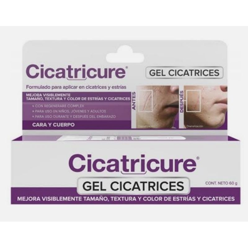 Cicatricure Gel Para Estrias e Cicatrizes 60gr Rosto e Corpo
