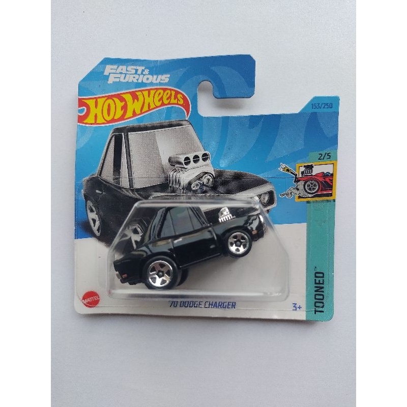 Hotwheels 70 Dodge Charger Fast & Furious 153/250 Cartela Curta