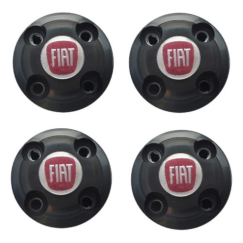 Calotinha Central Fiat Premio  Uno Palio Fiorino Kit 4 Peças