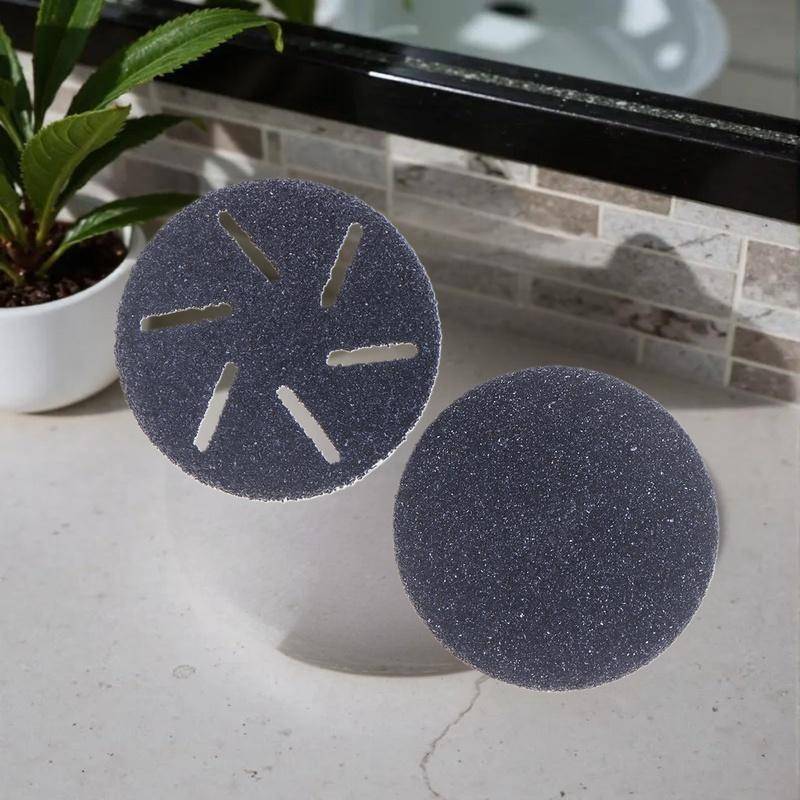 qo 10 Pçs/Set Para Arquivo De Pé Elétrico Removedor De Calos Máquina De Substituição Disco De Lixa Discos De Pedicure Li