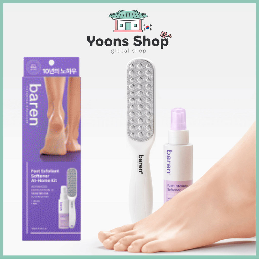 Varenne Exfoliating Eraser Home Set (Mist 120ml + Foot File)