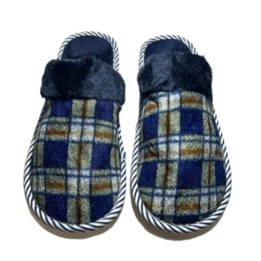 pantufa Chinelo 🩴masculina xadrez bem quente inverno todos os tamanhos e cores adultos