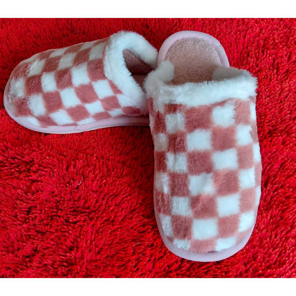 pantufa Chinelo masculina xadrez bem quente inverno todos os tamanhos e cores adultos