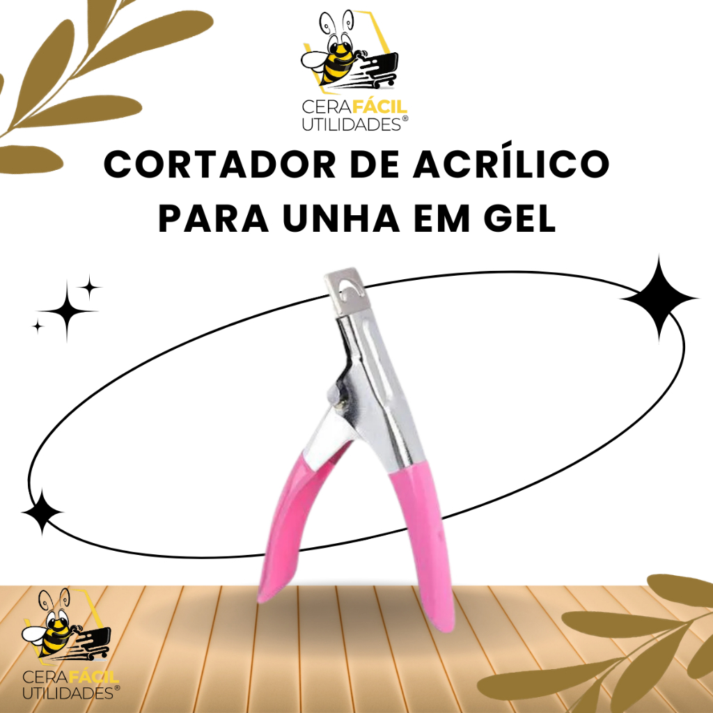 Alicate Cortador de Unhas Tips