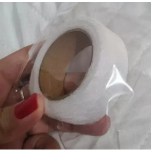 10 Metros Fita Bainha Fácil (P/ TECIDO FINO DE ALGODÃO) Instantânea Magica Faça Barra Sem Costura
