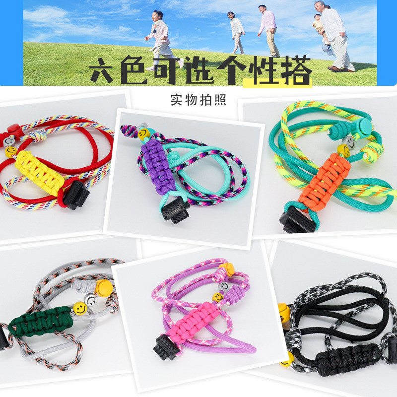 Adequado para relógios infantis Little Genius Z10/Z9/Z8/Z7/Z6, pulseira anti-perda, alça de pescoço Z6S de dupla utiliza