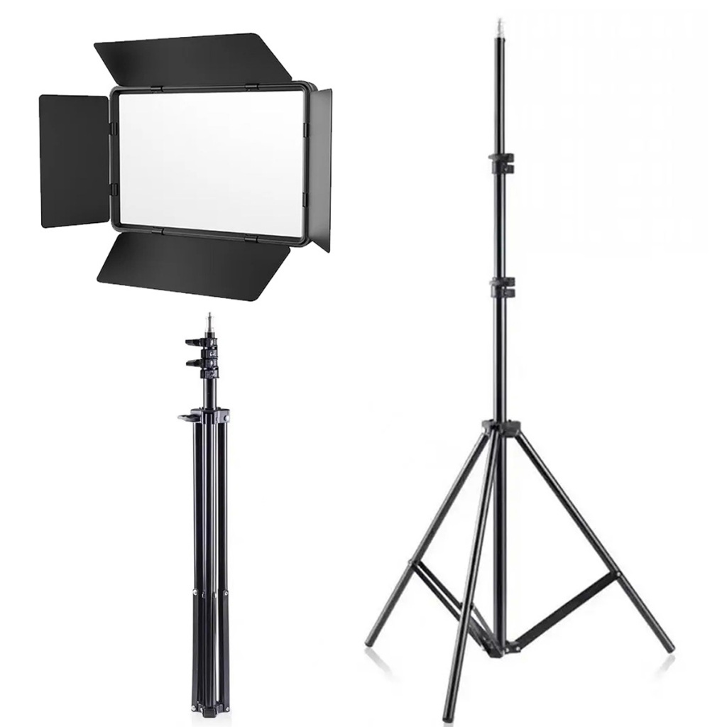 Iluminador Profissional Led U800 MOD:  RL-1200 Foto Video Filmagem C/ Tripé
