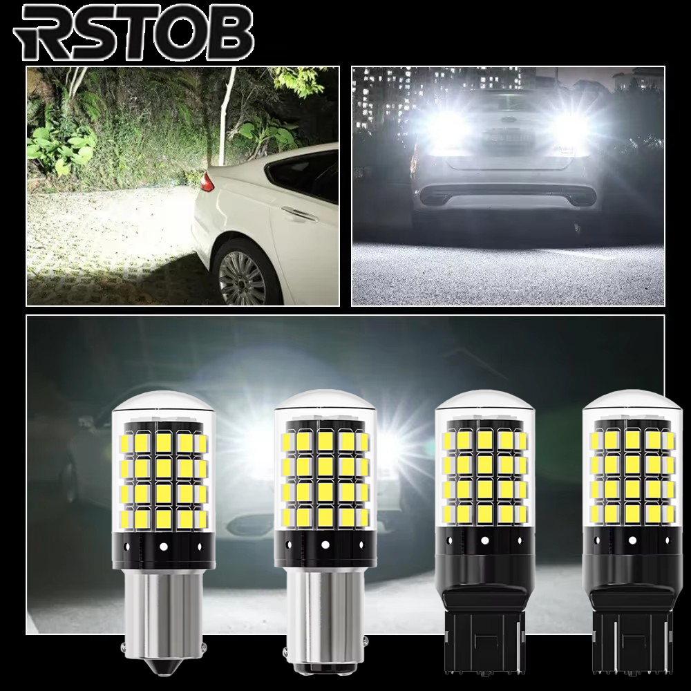 RSTOB 2 Unidades 1156 1157 T20 7440 Lâmpadas LED CanBus Lâmpada De Luzes De Sinalização Sem Erros