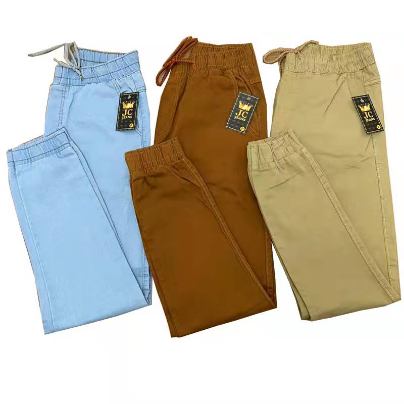 Kit 3 Calças Jeans Camuflada Masculina Jogger Com Punho Lycra Promoção