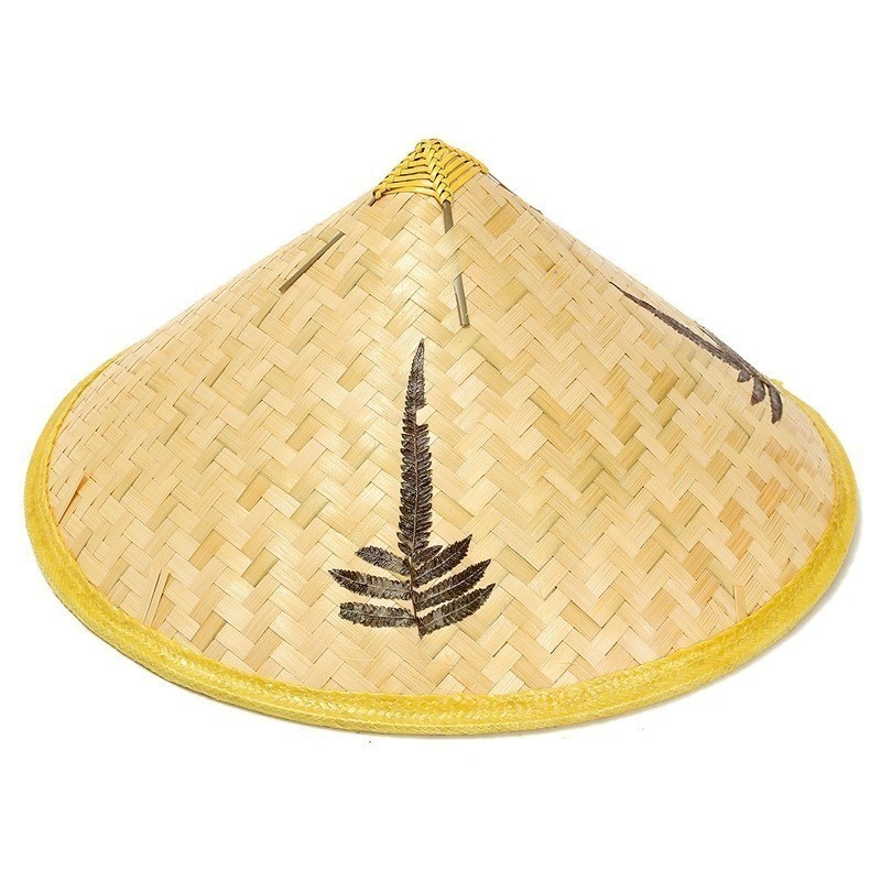 Chapéu Vietnamita Japonês Chinês De Bambú Anime Cosplay Trabalhador