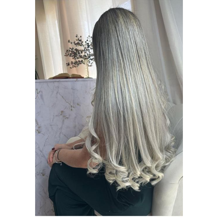 cabelo humano vietnamita mesclado  ondulado natural de  65cm cada 100 gramas