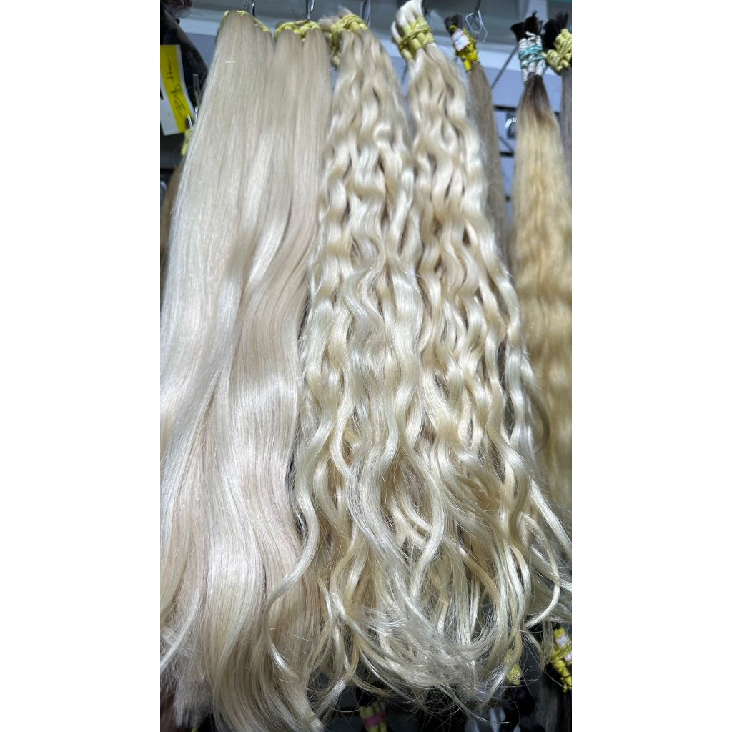 cabelo loiro vietnamita